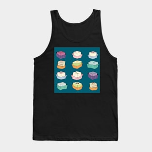 Holiday Petit Four cakes Tank Top